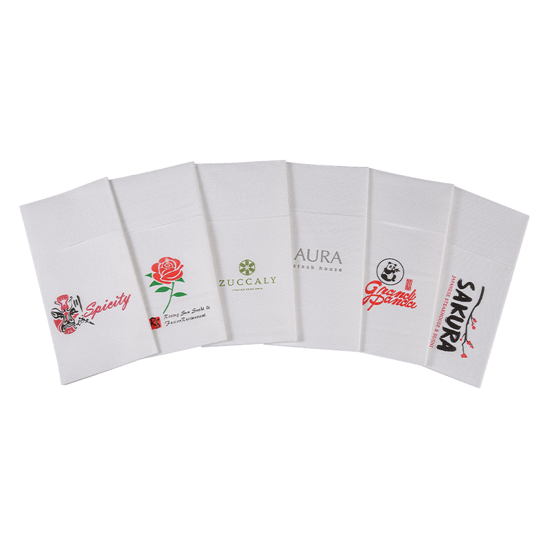 40x40 Soft Airlaid Paper Servins z kieszenią SJ1301