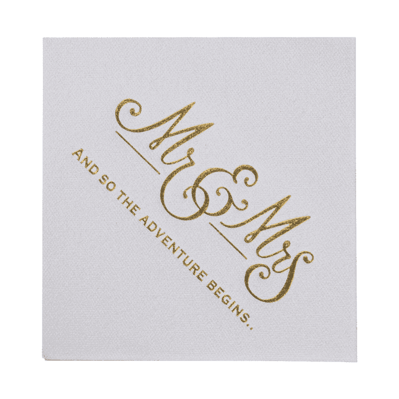 25x25 Wysoce chłonne serwetki papierowe Airlaid z gorącym stemplem SJ1401