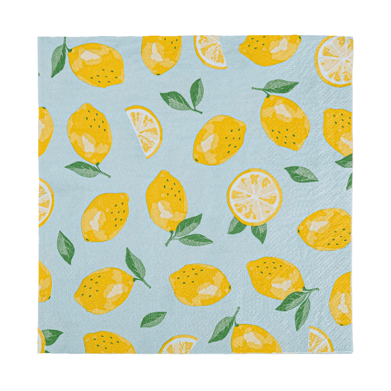 33x33 Pełny druk 2-warstwowe papierowe serwetki