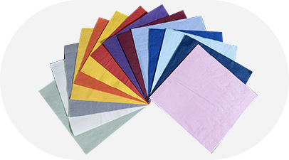 Kolorowe papierowe serwetki